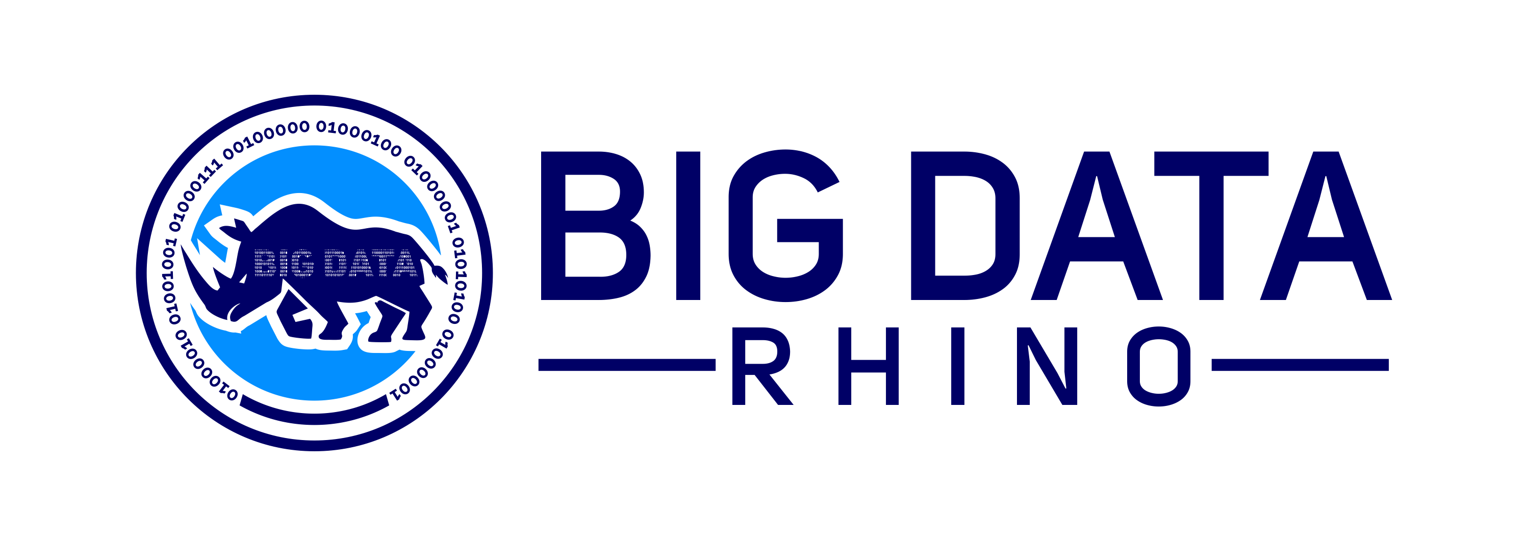 Big Data Rhino Long Logo 2-2